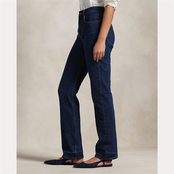 Polo Ralph Lauren Classic High Rise Straight Jeans, Nazas Wash